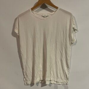 Vince 100% modal Classic White Women's Top